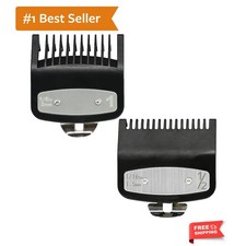Professional Clipper Guards Set with Guide Comb 1/8" 1/16" Attachments