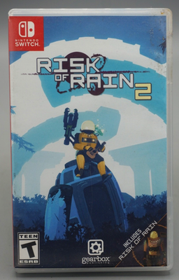#ad #ad Risk of Rain 2 Nintendo Switch 2019 Game and Cartridge Very Good Free Ship $17.99