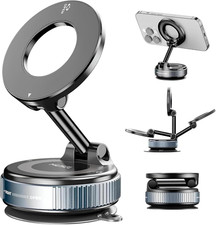 Car Phone Holder for Magsafe 88LBS Strong Suction  24 N55 Magnets 360  Adjust