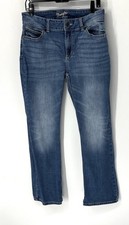 Wrangler boot cut Junior women  s Jeans Size 11X32 Medium Wash Denim