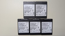 Lot of 5 Sandisk SSD X300s 2.5" 256GB SATA III 6GB/s Solid State Drives
