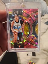 2024 Panini Select WNBA - Premier Level Angel Reese #147 Pink Ice Prizm (RC)