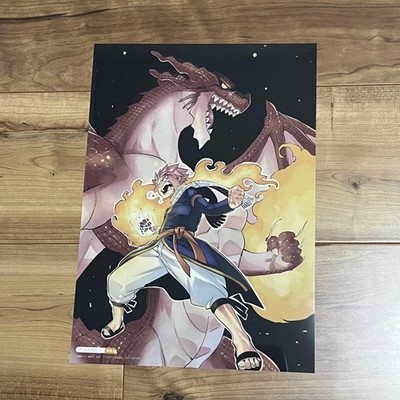 FAIRY TAIL 20th Anniversary Print Exhibition and Sale Clear Poster
