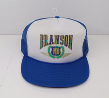 Vintage Branson Missouri Snapback Trucker Foam Mesh Hat Cap 1980's