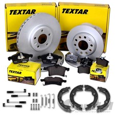 TEXTAR BREMSSCHEIBEN + BEL&Auml;GE + HANDBREMSE f&uuml;r MERCEDES SPRINTER 906 VW CRAFTER