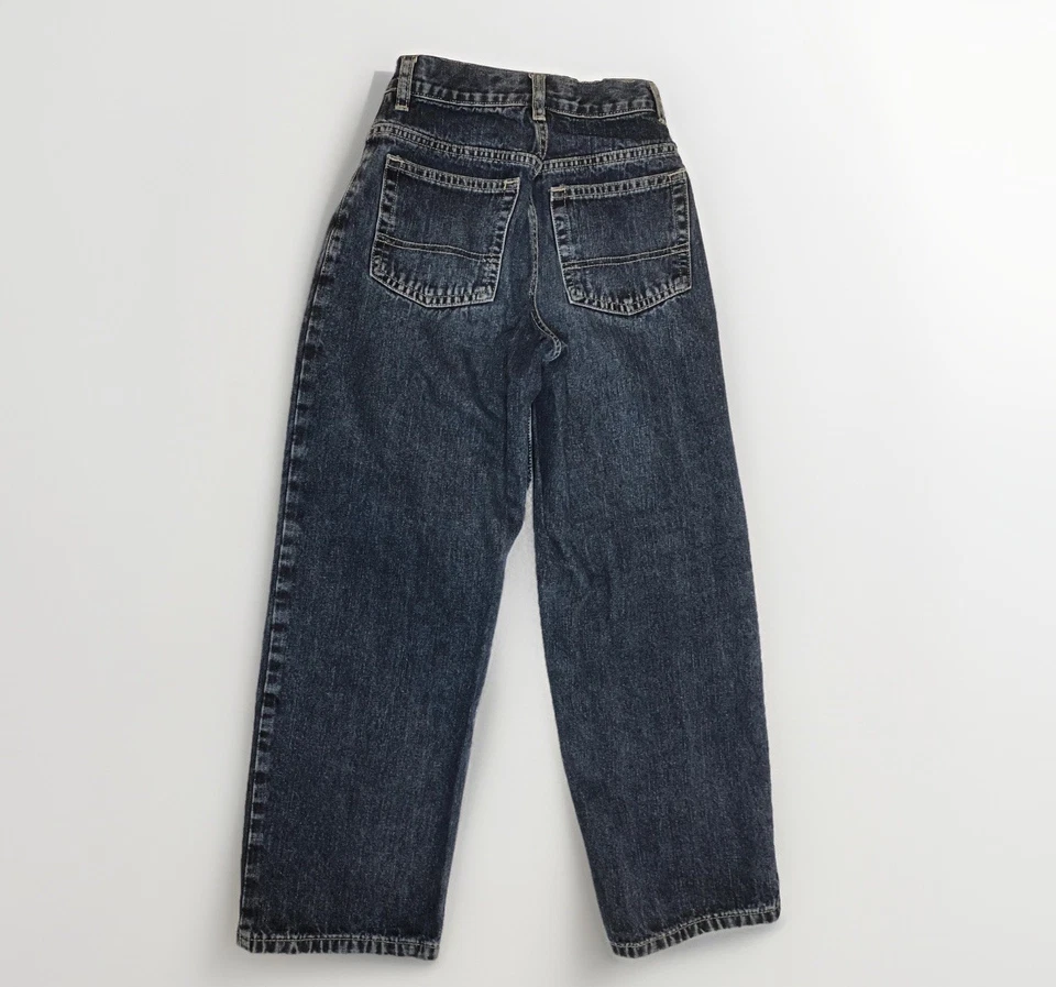 HIGH SIERRA Boys Jeans - Sz 10 SLIM - 23” inseam Blue Relaxed Loose Leg 90s VTG - Image 3 of 4