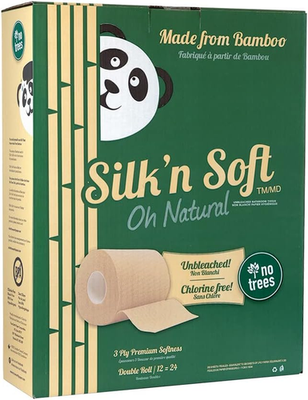 #ad Unbleached Bamboo Toilet Paper Tree Free Environment Safe Biodegradable Septic $48.78