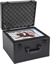 Aluminum Graded Comic Book Storage Box, Hard Case Fits for 14 CGC Graded Comic B