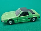 Vintage 1970s 1:36 CORGI Green Fiat X1/9 DieCast Car