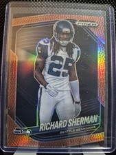 2025 Panini Prizm Black Football Richard Sherman Pigskin 129/225