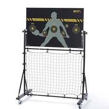  Upgraded A11N Pickleball Practice Rebounder, Adjustable Angle Dual-Sided Pi...