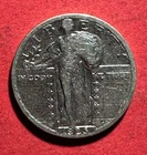 1926 US Standing Liberty SILVER Quarter! "Philadelphia" Mint! VG Details! Coin!