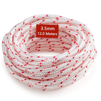 #ad 3.5mm 40ft Recoil Starter Rope Pull Cord for Lawn Mower Cord Recoil Rope Nylon $9.82