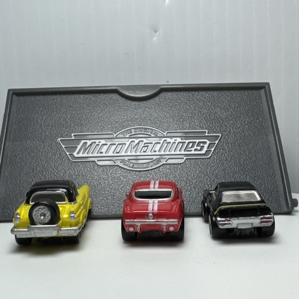 Micro Machines 1987 Galoob Lot of 6 Thunderbird-Mustang-Pontiac-Rolls Royce, Etc - Image 3 of 4