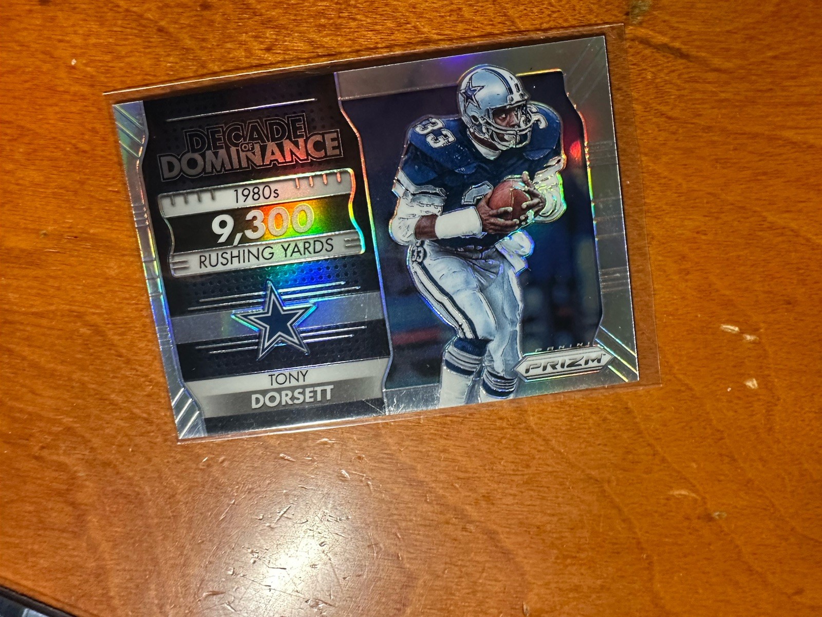 (C) 2016 Panini Prizm Decade of Dominance Silver Prizm Tony Dorsett #11 HOF