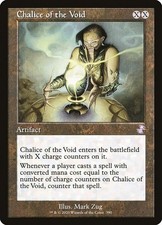 MTG Chalice of the Void Old Frame Time Spiral English Version Used