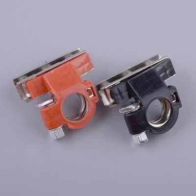 2x Car Marine Battery Terminals Connectors Top Post Positive Negative Ends