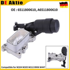 ÖLFILTERGEHÄUSE ÖLKÜHLER +ÖLFILTER FÜR MERCEDES W204 W205 W212 W166 B906 W447 ÖLFILTERGEHÄUSE ÖLKÜHLER +ÖLFILTER FÜR MERCEDES W204 W205 W212 W166 B906 W447