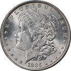 1885-P Morgan Silver Dollar Rattler Holder PCGS MS61 Great Eye Appeal