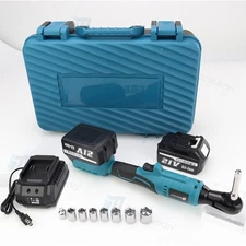 Cordless Electric Ratchet Wrench Set 3/8" Compatible For Makita 18V MAX Battery