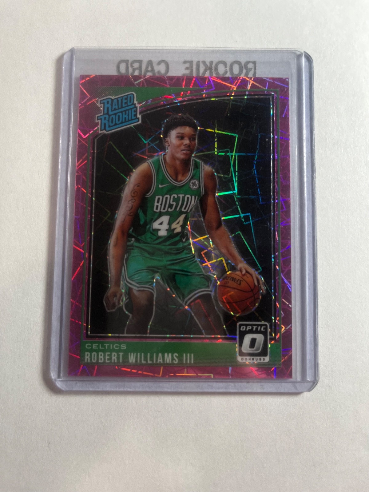 2018-19 Panini Optic Rated Rookie Robert Williams III #167 Pink Hyper prizm