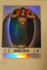 2006-07 Topps Finest  Rookie Jason Smith #120 White Refractor /319 (RC) 76ers