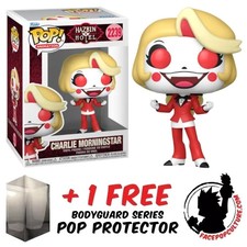 FUNKO POP VINYL HAZBIN HOTEL CHARLIE MORNINGSTAR #2239 VINYL FIGURE + PROTECTOR
