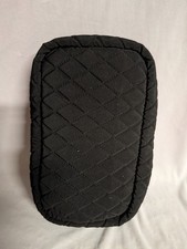 Vera Bradley Black Quilted Tech & Cosmetic Ca...