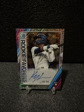2020 Bowman Chrome Rookie Auto Kyle Lewis Diamondbacks / # ROYFA-KL  #78/99