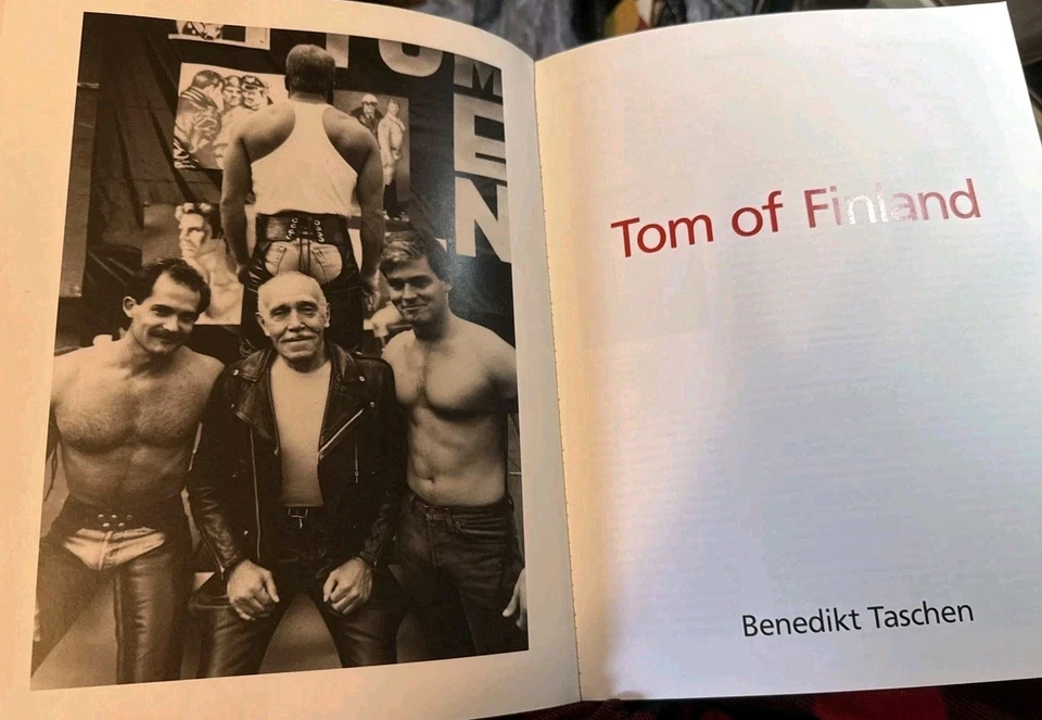 "Tom of Finland" Touko Laaksonen 1992 Softcover Benedikt Taschen homoerotic art Foto 4 de 4