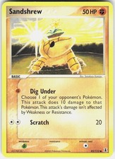 Sandshrew 82/113 Common Delta Species Pokemon Near Mint on eBay