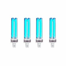 4 PCS UV Light Bulbs 13W Watt G23 Base for Aquarium UVC Sterilizer
