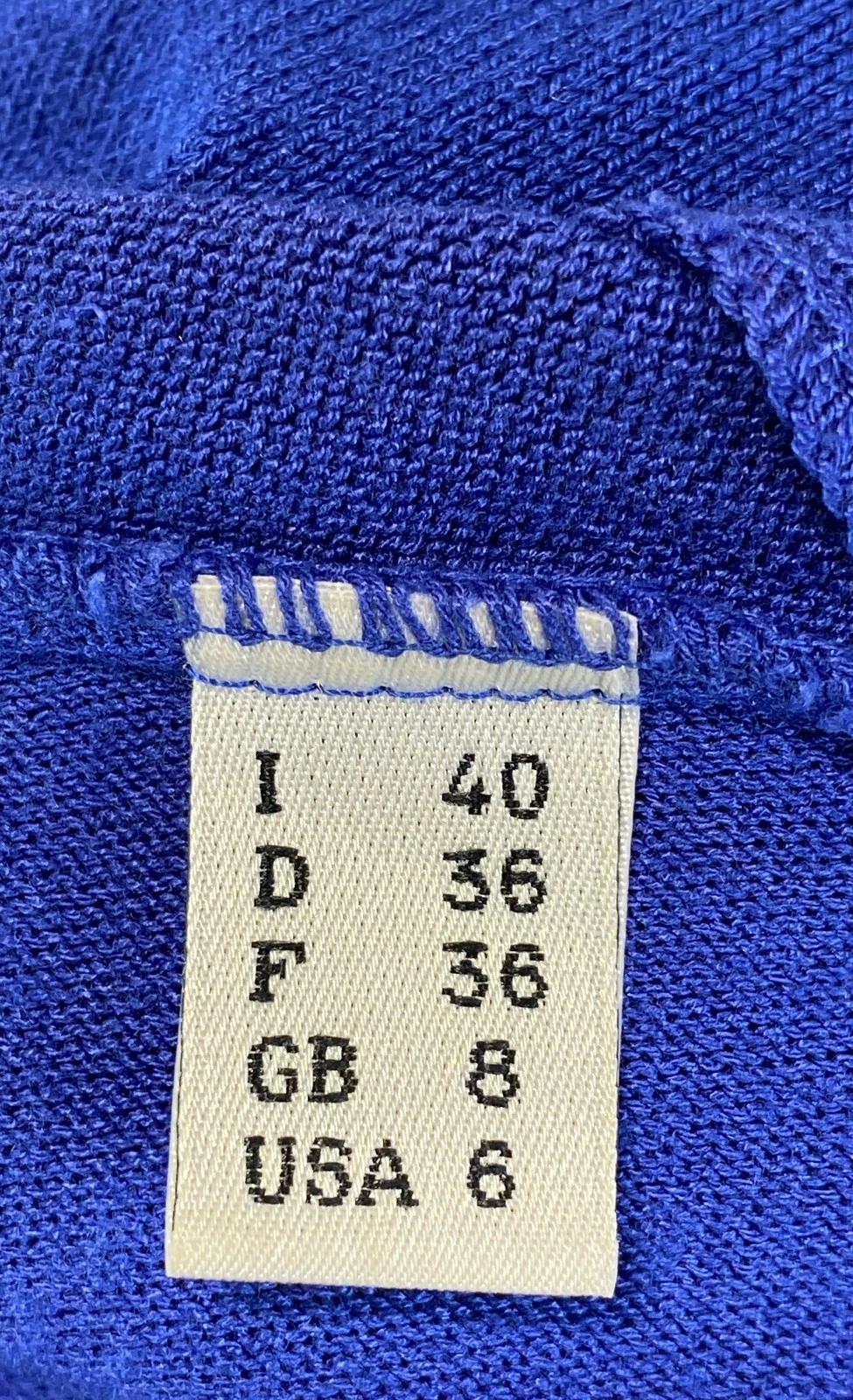 Camicia Moschino donna blu fantasia elegante casual elegante taglia 40