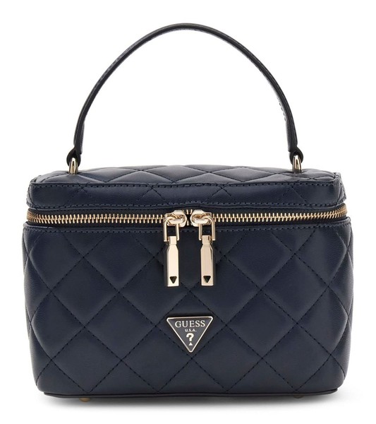 Guess Juliet Hobo Bag Schultertasche Tasche Midnight Dunkelblau Neu-image