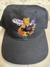 Vintage FedEx Trucker Hat SnapBack Black Delivery