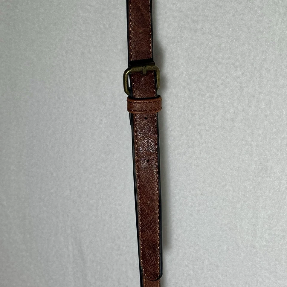 G.H. Bolso Bandolera Bass & Co Cuero Sintético Hombro Otoño Marrón Informal Foto 3 de 4