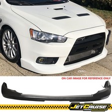 Fits 08-15 Mitsubishi Lancer Evo X 10 Oe Style Front Bumper Lip Spoiler Pu Fits 08-15 Mitsubishi Lancer Evo X 10 Oe Style Front Bumper Lip Spoiler Pu