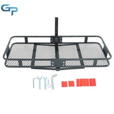 60246 Hitch Mount Cargo Carrier 500lb Capacity Steel Black 2 Receivers 60246 Hitch Mount Cargo Carrier 500lb Capacity Steel Black 2 Receivers