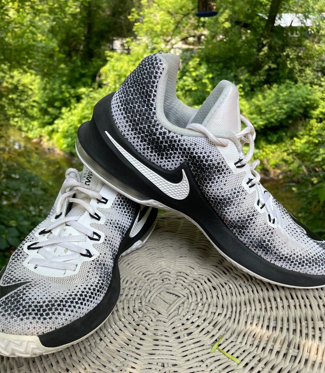 シューズ(男性用) nike airmax infuriate low us11 Amazon | Nike Men's Air Max Infuriate Low Basketball Shoe Black