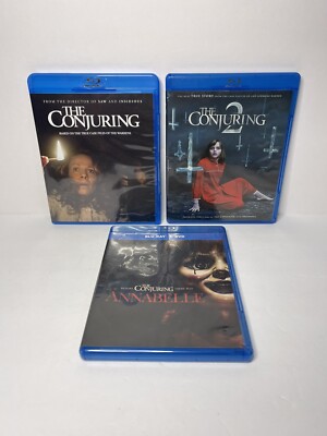 The Conjuring 1 & 2 and Annabelle (Blu-ray) Lot Of 3 ￼   