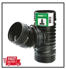 FLEX Drain 4 in. Copolymer DMV Flexible Tee/Wye