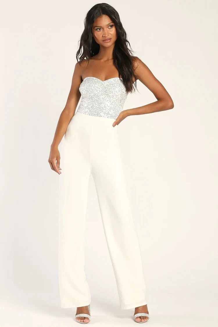 Lulus deals sequin jumpsuit