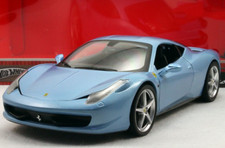 2008 FERARRI 458 ITALIA MAGNIFICENT BLUE NEW IN BOX 1:18.