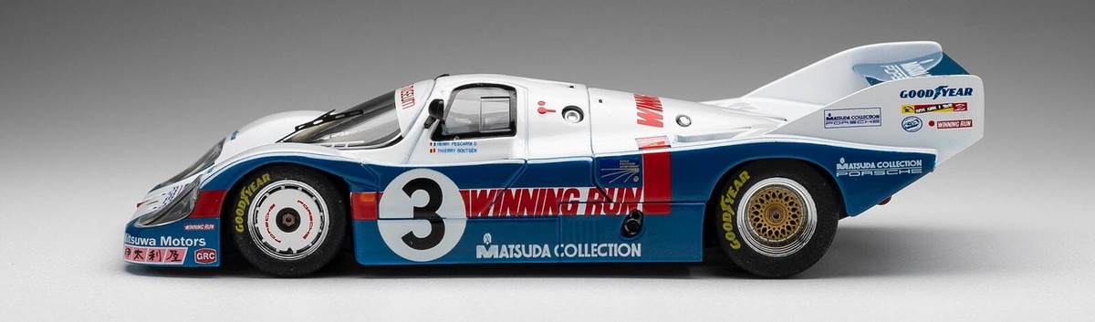 EBBRO 44153 1:43 Matsuda Collection Porsche 956 WEC Japan