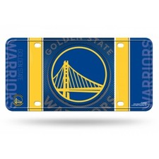 golden state warriors nba basketball team logo license plate made in usa