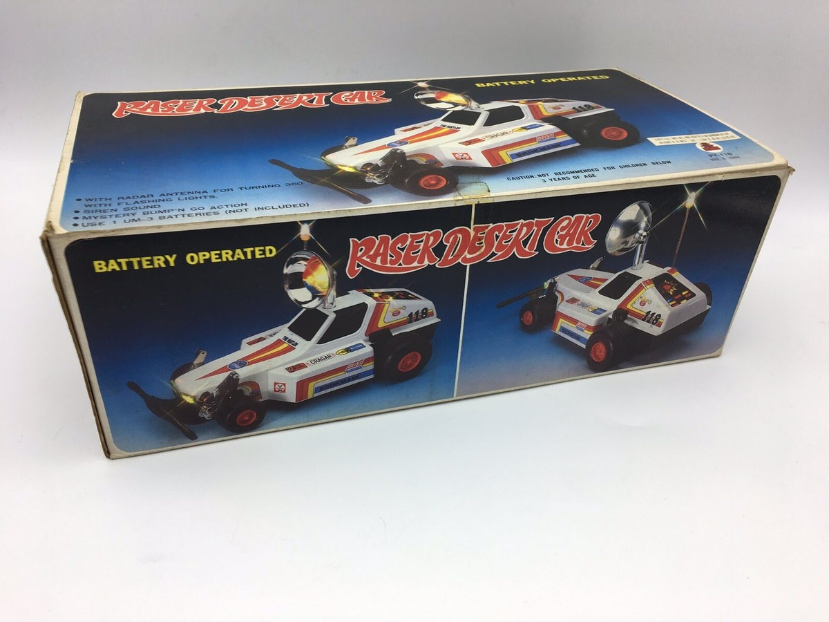 VINTAGE# RARE DESERT CAR TAMIYA HUSTLER RC BUGGY BATTERY OPERATED