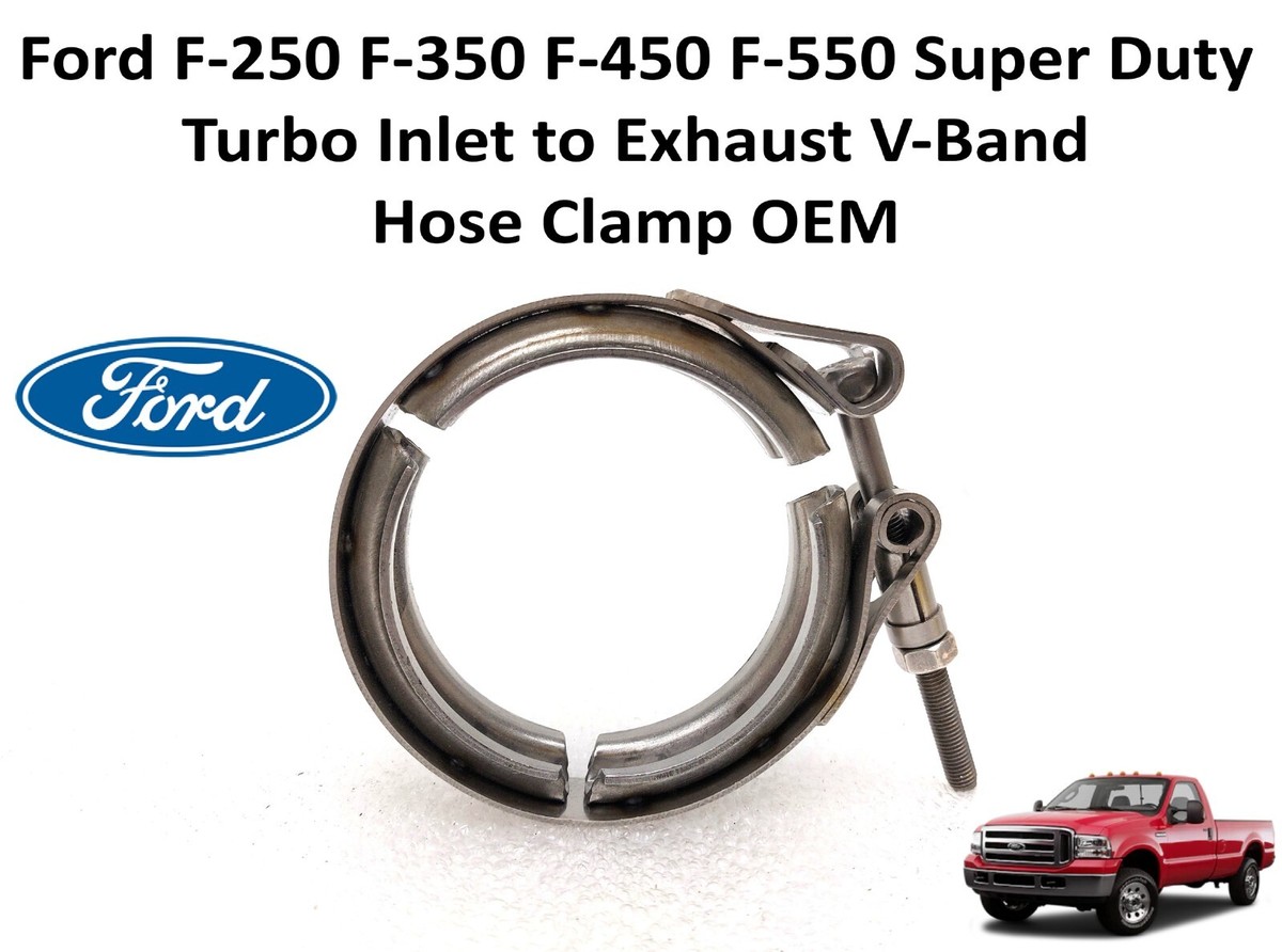 Ford F250 F350 F450 F550 Super Duty Turbo Inlet to Exhaust V-Band