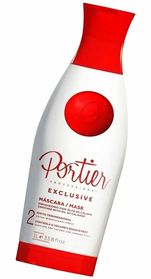 Portier Exclusive Straightening Progressive Brush Keratin Hair Treatment 2x 34oz - Image 4 of 4