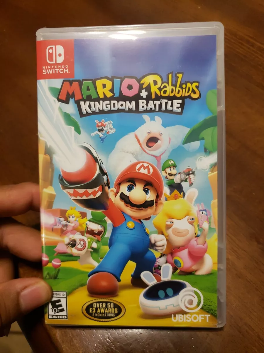 Mario + Rabbids Kingdom Battle - Nintendo Switch Game - Excellent Condition