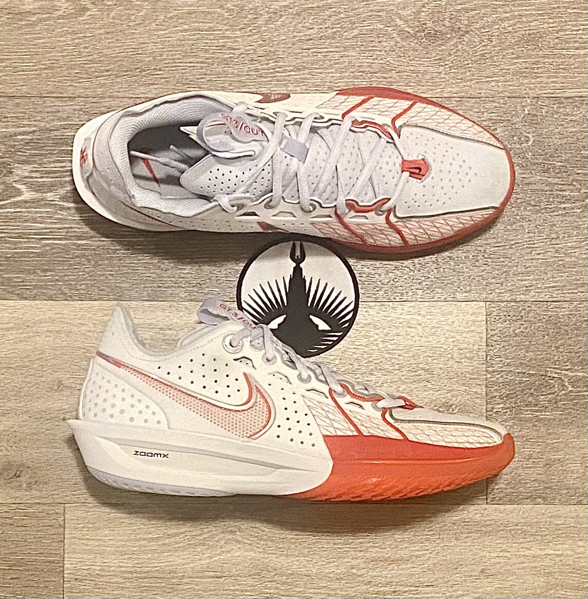 NIKE - 【新品:完売】NikeAirZoomGTcut2 28cm NIKE AIR ZOOM G.T. GT CUT 2 BLACK-METALLIC SUMMIT WHITE SZ